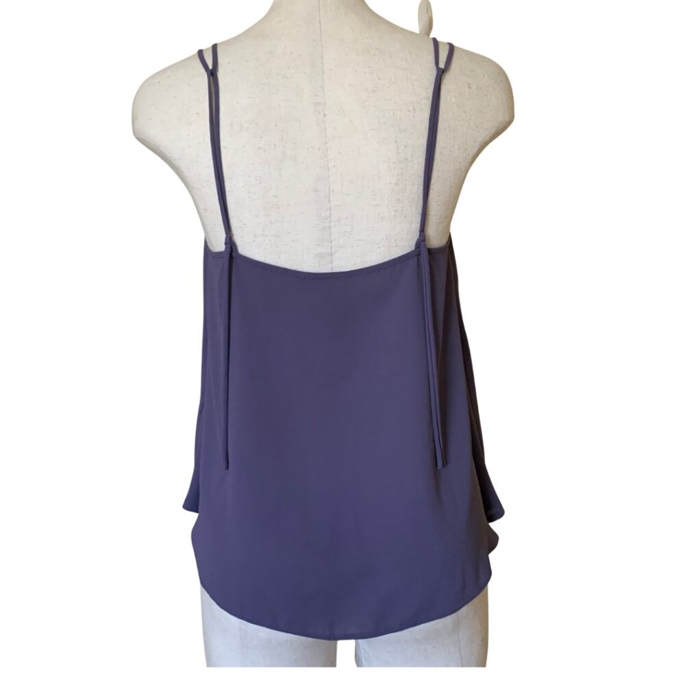 Topshop Lavender-Gray Double Strap Camisole Top Size 4 - Picture 3 of 10